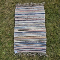 multifarvede-striber-bomuld-svensk-kludetæppe-gammelt